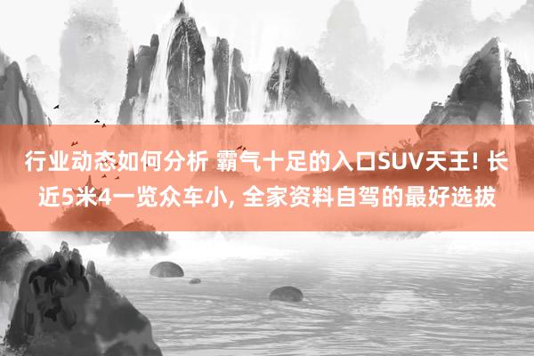 行业动态如何分析 霸气十足的入口SUV天王! 长近5米4一览众车小, 全家资料自驾的最好选拔